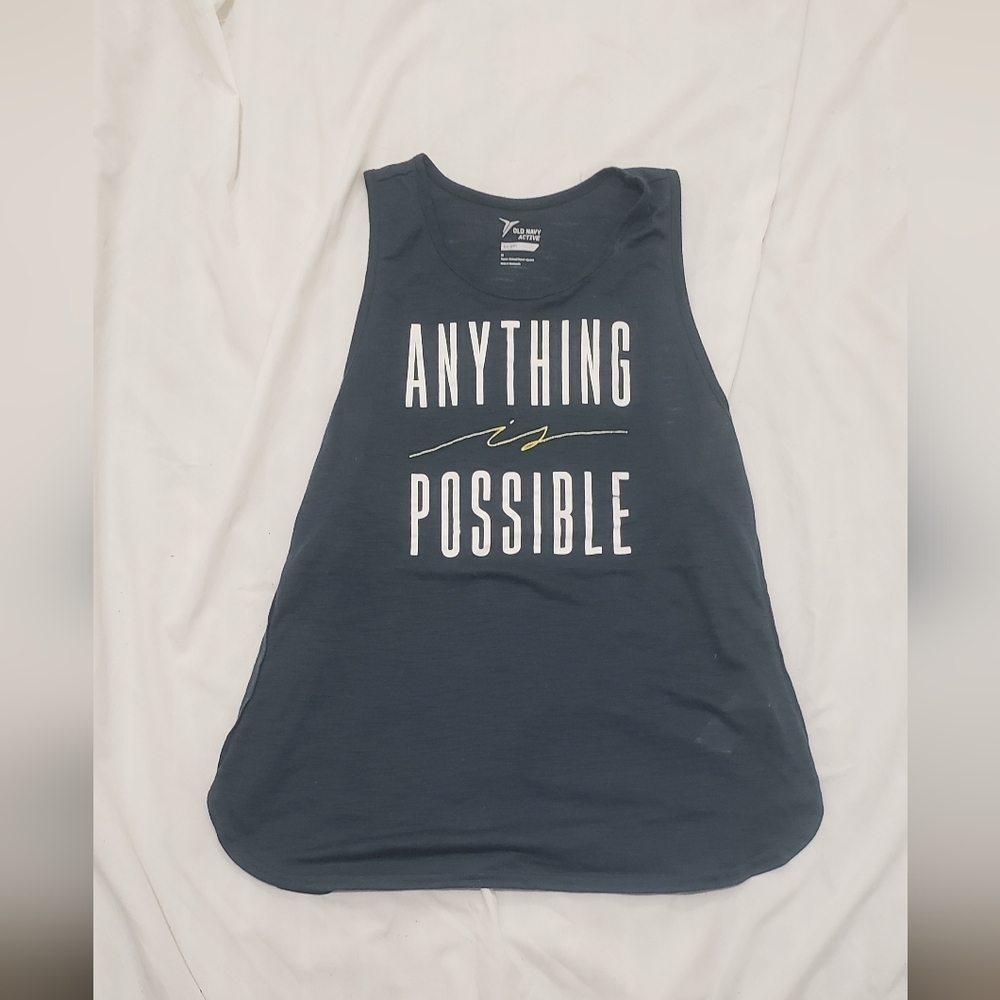 Old Navy Active Black Tank Top